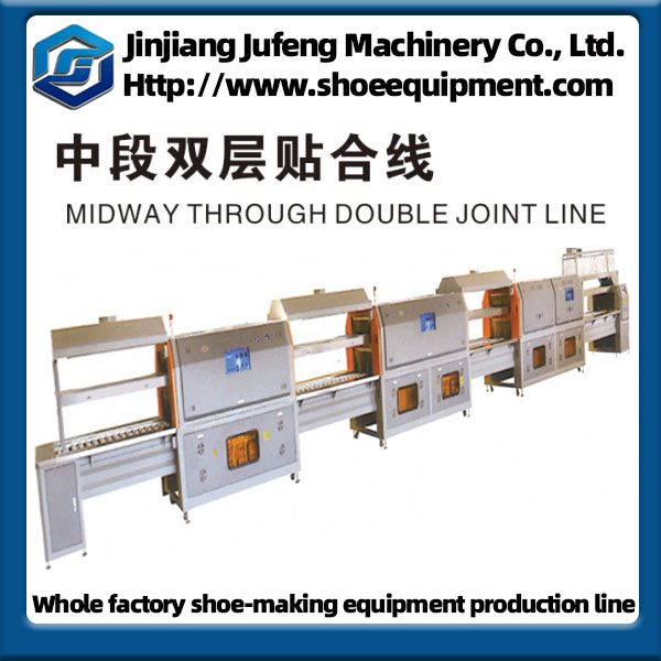 Midway through double joint line