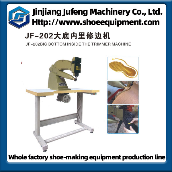 JF-202 Big Bottom Inside the Trimmer Machine